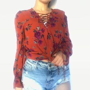 Floral blouse